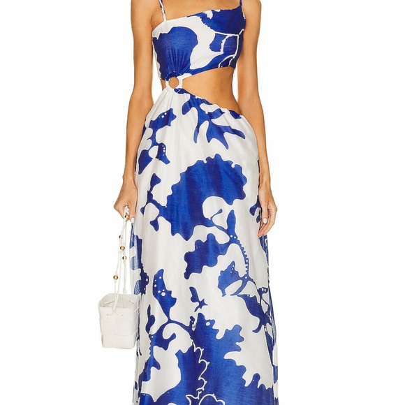 Sir The Label Vivi Asymmetrical Cut Out Dress - Picture 6 of 8